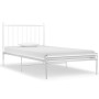 Giroletto Bianco in Metallo 100x200 cm