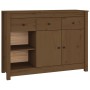 Credenza Miele 100x35x74 cm in Legno Massello di Pino