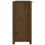 Credenza Miele 100x35x74 cm in Legno Massello di Pino