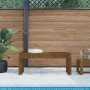 Panca da Giardino Miele 110x38x45 cm Legno Massello di Pino