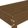 Panca da Giardino Miele 110x38x45 cm Legno Massello di Pino