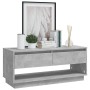 Mobile TV Grigio Cemento 102x41x44 cm in Truciolato