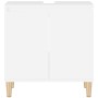 Mobile Lavabo Bianco 58x33x60 cm in Legno Multistrato