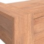 Tavolo Consolle 90x35x75 cm in Legno Massello di Teak