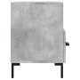 Mobile per TV Grigio Cemento 80x36x50 cm Legno Multistrato