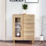 Credenza Rovere Sonoma 69,5x34x90 cm in Legno Multistrato