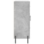 Credenza Grigio Cemento 69,5x34x90 cm in Legno Multistrato