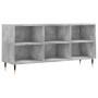 Mobile per TV Grigio Cemento 103,5x30x50 cm Legno Multistrato