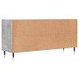 Mobile per TV Grigio Cemento 103,5x30x50 cm Legno Multistrato