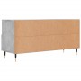 Mobile Porta TV Grigio Cemento 102x36x50 cm Legno Multistrato