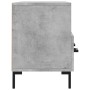 Mobile Porta TV Grigio Cemento 102x36x50 cm Legno Multistrato