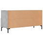 Mobile Porta TV Grigio Cemento 102x36x50 cm Legno Multistrato