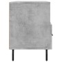 Mobile Porta TV Grigio Cemento 102x36x50 cm Legno Multistrato