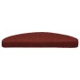 Tappetini Adesivi per Scale 5 pz Rossi 65x21x4 cm Agugliati