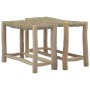 Panche 2 pz Marroni in Seagrass