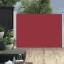 Tenda Laterale Retrattile per Patio 117x500 cm Rossa