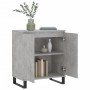 Credenza Grigio Cemento 60x35x70 cm in Legno Multistrato