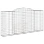 Cesto Gabbione ad Arco 300x30x140/160 cm Ferro Zincato