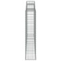 Cesto Gabbione ad Arco 300x30x140/160 cm Ferro Zincato