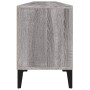 Mobile Porta TV Grigio Sonoma 150x30x44,5 cm Legno Multistrato