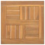 Piano Tavolo Quadrato 40x40x2,5 cm in Legno Massello di Teak