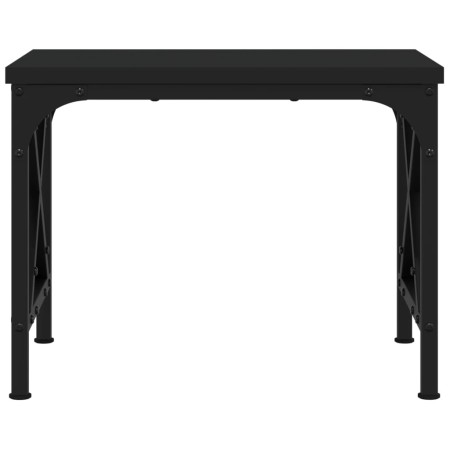 Supporto per Stampante Nero 40x30x31 cm in Legno Multistrato