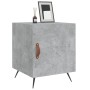 Comodini 2 pz Grigio Cemento 40x40x50 cm in Legno Multistrato