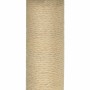 Albero per Gatti con Palo Tiragraffi Sisal Grigio Chiaro 74 cm