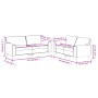 Set di Divani 2 pz Nero in Similpelle