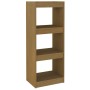 Libreria/Divisorio Miele 40x30x103,5 cm Legno Massello di Pino