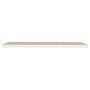 Scaffali a Parete 2 pz Rovere e Bianco 90x23,5x3,8 cm in MDF