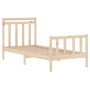 Giroletto in Legno Massello 90x190 cm Single