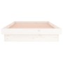 Giroletto LED Bianco 75x190 cm Small Single Legno Massello