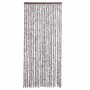 Zanzariera Marrone e Beige 90x220 cm Ciniglia