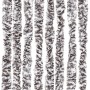 Zanzariera Marrone e Beige 90x220 cm Ciniglia