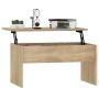 Tavolino Salotto Rovere Sonoma 80x50,5x41,5cm Legno Multistrato