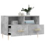 Mobile per TV Grigio Cemento 80x36x50 cm Legno Multistrato