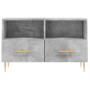 Mobile per TV Grigio Cemento 80x36x50 cm Legno Multistrato