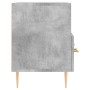 Mobile per TV Grigio Cemento 80x36x50 cm Legno Multistrato