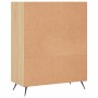 Libreria Rovere Sonoma 69,5x32,5x90 cm in Legno Multistrato