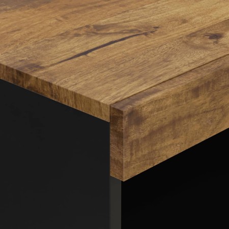 Credenza 60x33x75 cm in Legno Massello di Mango