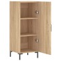 Credenza Rovere Sonoma 34,5x34x90 cm in Legno Multistrato