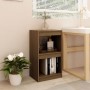 Libreria Marrone Miele 40x30x71,5 cm in Legno Massello di Pino