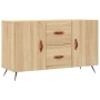 Credenza Rovere Sonoma 100x36x60 cm in Legno Multistrato