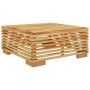 Set Divani da Giardino 5 pz con Cuscini Legno Massello di Teak