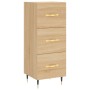 Credenza Rovere Sonoma 34,5x34x90 cm in Legno Multistrato