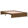 Giroletto Miele in Legno Massello 120x190 cm Small Double