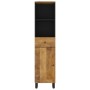 Mobile da Bagno 38x33x160 cm in Legno Massello di Mango