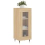 Credenza Rovere Sonoma 34,5x34x90 cm in Legno Multistrato