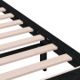 Giroletto Nero in Legno Massello 100x200 cm